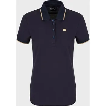Dámská košile Dámská Polokošile EA7 TRAIN COSTA SMERALDA W POLO SS 3DTF04TJ9DZ1555 – Tmavě modrá S
