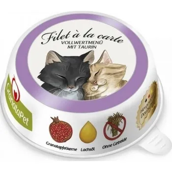 Krmivo pro kočku GranataPet Filet á la Carte - Kachna & kuře balení 85 g | Krmivo pro kočky