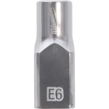 Gola hlavice MILWAUKEE Externí hlavice TORX, 1/4", E6
