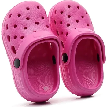 Chlapecké bačkory Dětské sandály z pěny Crocs s otvory Velikost: 29-30, Barva (Varianta): Fuchsiová
