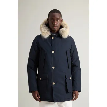 BUNDA WOOLRICH ARCTIC DETACHABLE FUR PARKA MELTON BLUE