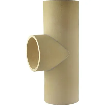 Komín Komínová vložka spalin 90°, keramika, ø 160 × 660 mm, 90° KS 90 160