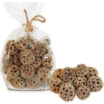 Vánoční dekorace Dekorační sušené plody ambroň zlatá