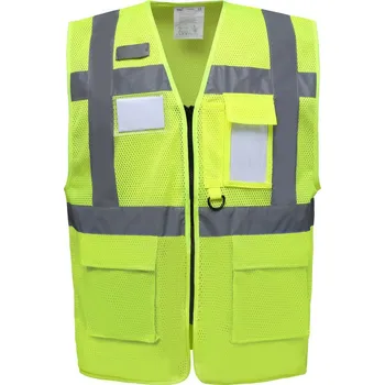 reflexní vesta Hi-Vis síťovaná bezpečnostní vesta HVW 820 hi vis yellow M