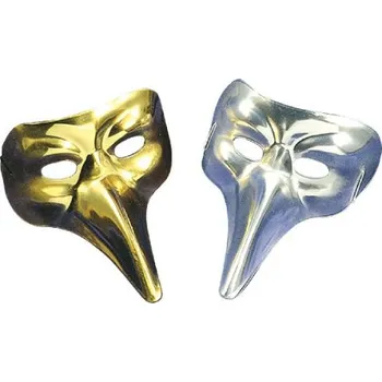 Karnevalový kostým Benátská maska - zlatá