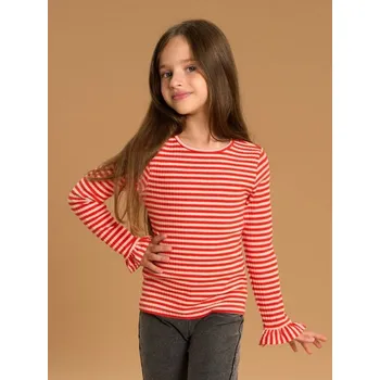 Dívčí oblečení Sinsay - Bavlněná proužkovaná halenka - vícebarevná - 846GH-MLC - 846GH-MLC-134