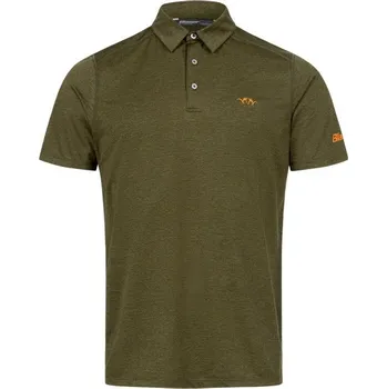 Pánské oblečení Blaser Competition Polo Shirt 23, tmavě olivová Velikost: L