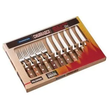 Příbor Příbor CHURRASCO steakový 12ks mix