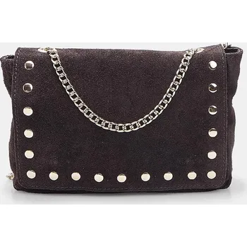 Kabelka Baťa dámská semišová crossbody kabelka s cvočky