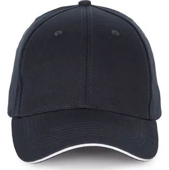 Kšiltovka 6 panelová sandwich kšiltovka KP 185 navy-white onesize