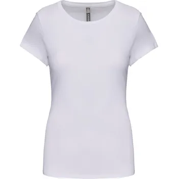 Dámské tričko Dámské elastické tričko K 3013 white XXL