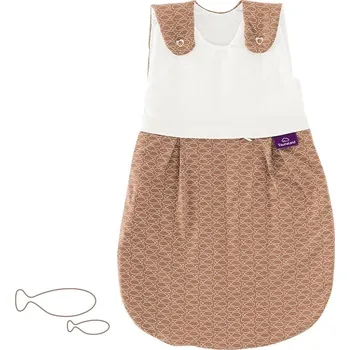 Spacák TRÄUMELAND Vnější spací pytel Liebmich Fische braun Velikost (od výrobce): 68/74