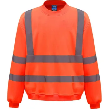 pracovní mikina Hi-Vis mikina HVJ 510 hi vis orange S