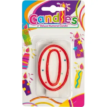 Dortová svíčka Dortová svíčka s číslem 0