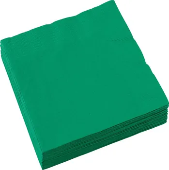 Papírový ubrousek Ubrousky - zelená barva