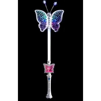 Karnevalový doplněk Kouzelná hůlka pro vílu - svítící