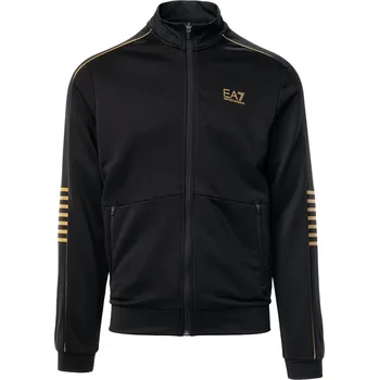 Pánská mikina Pánská Mikina EA7 TRAIN CORE ID M T-TOP FZ POLY 6RPM07PJ16Z0208 – Černá S