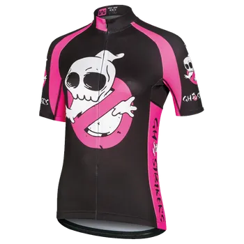 Cyklistické oblečení Wear Gear Wear-Gear dámský cyklistický dres Ghostbikers růžový Velikost: XXL
