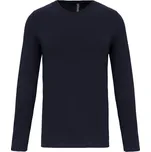Elastické tričko s dlouhým rukávem K 3016 navy M