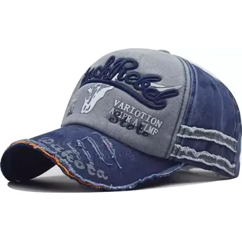 Kšiltovka Bavlněná Kšiltovka Blackrebel Dakota Modrá