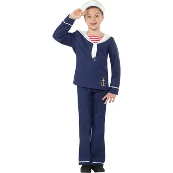 Karnevalový kostým Námořník - dětský kostým S