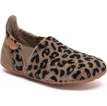 Dívčí holínky Bisgaard dětská vlněná domácí slip on obuv 11204999 - 173 Velikost: 34 Vlna