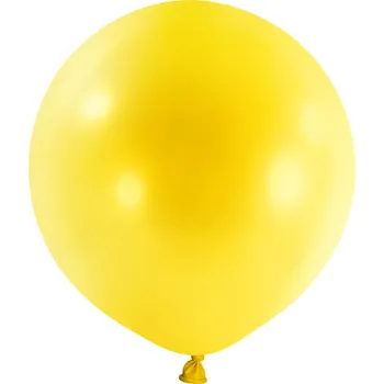 Balónek Latexové balónky - 60 cm - žluté