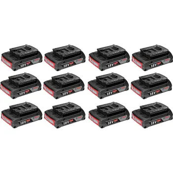 BOSCH GBA 18V 2.0Ah PROFESSIONAL Akumulátor, 12ks 0602494002 extended_warranty