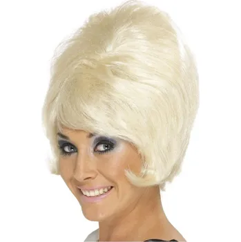 Karnevalová paruka Blonďatá paruka Beehive 60. léta