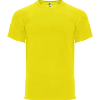 Pánské tričko ROLY Pánské sportovní tričko Monaco Barva: žlutá (03), Velikost: XL