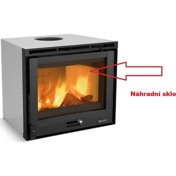 Krbová kamna La Nordica - náhradní sklo pro krb INSERTO 60 ( broušené hrany )