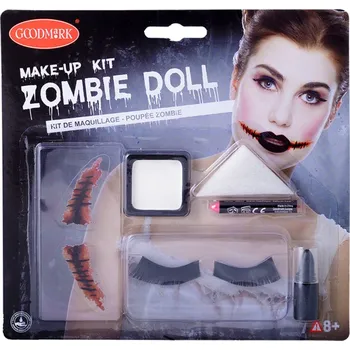 Karnevalový kostým Make-up sada - Zombie panenka