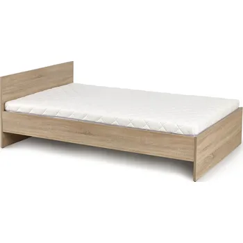 Postel Jednolůžkové postel Halmar LIMA 90 dub sonoma (2p=1szt) (2 Karton)