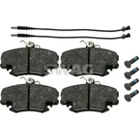 Sada brzdových destiček, kotoučová brzda SWAG 60 91 6191