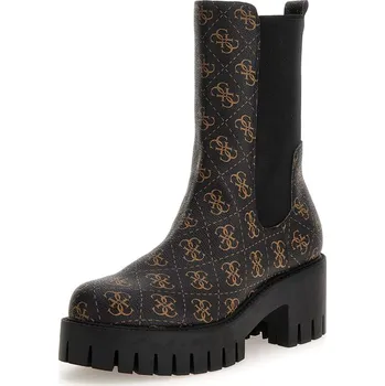 Dámské kozačky Dámské Boty GUESS WARIN FL8WANFAL10-BROCR – Černá 40