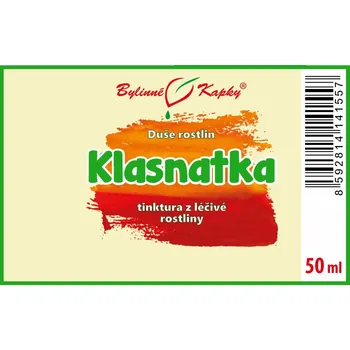 Doplněk stravy Bylinné kapky s.r.o. Klasnatka - Bylinné kapky (tinktura) Duše rostlin 50 ml