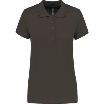 Dámské tričko Dámské piqué polo K 255 dark grey M