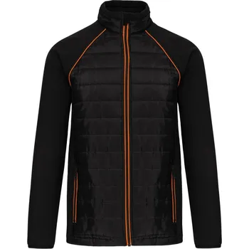 Pracovní hybridní bunda "Day-to-Day" WK 6147 black-orange XL