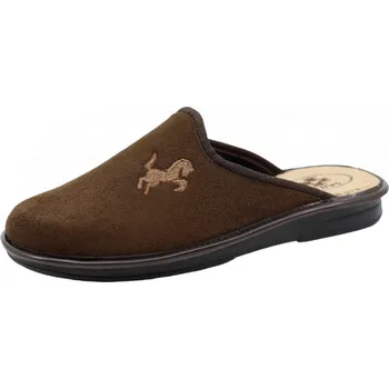 Pánská zdravotní obuv Pánská domácí obuv Santé LX/630 Brown 44