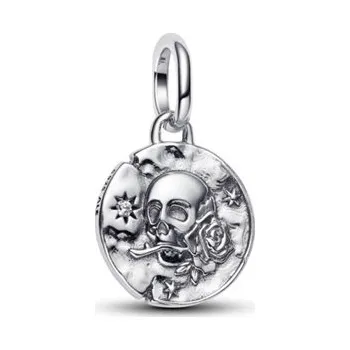 Přívěsek Medailonový přívěsek PANDORA Lebka 794089C01