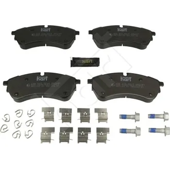 Brzdová destička Sada brzdových destiček, kotoučová brzda HART 258 570