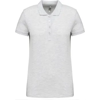 Dámské tričko Dámské piqué polo K 255 ash heather XXL