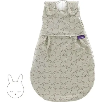 Dětské zboží TRÄUMELAND Vnější spací pytel Liebmich Kuschelhase Grün Velikost (od výrobce): 50/56
