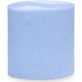 Stuha Dekorativní krepová stuha - světle modrá