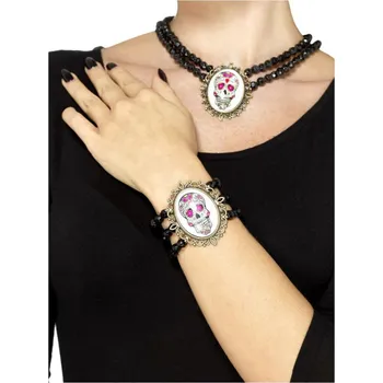 Náramek Day of the Dead korálkový náramek