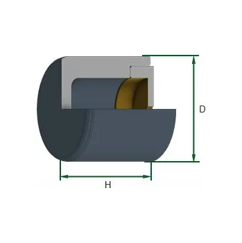 Brzdový třmen Píst, brzdový třmen FRENKIT P605006