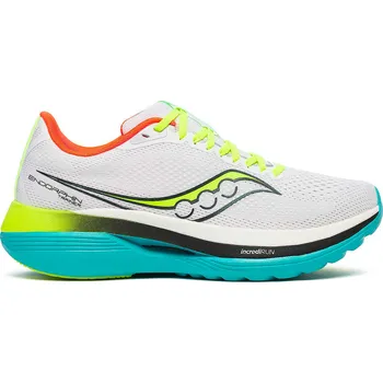 Pánská běžecká obuv Pánská běžecká obuv Saucony Endorphin Trainer White/Mutant UK 9