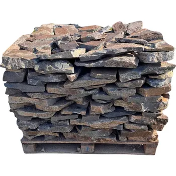 Sběratelství Přírodní kámen Andezit šedo-hnědý - suché zídky (Zdění tl. 2-8 cm, rozměr 10-30 cm)