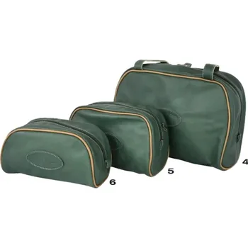 Kožená kosmetická taška ARTIPEL Barva: zelená, Varianta: 5(21x14,4x9)