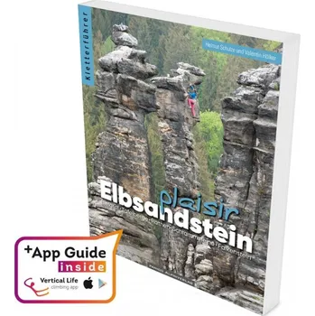 Lezecký průvodce Elbsandstein Plaisir: Průvodce Sasko